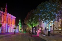 Bückeburg beleuchtet