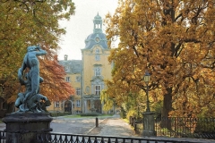 Schloss Bückeburg Herbst auf der Schlossbrücke 80x60 - 120x80 cm