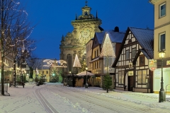 Winter Lange Strasse in Bückeburg