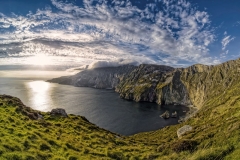 3092Sa Irland  Slieve League Cliffs Westküste warm