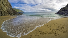 3413Sa die Welle Irland Sandbucht