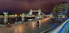 Tower Towerbridge Cityhall Panorama