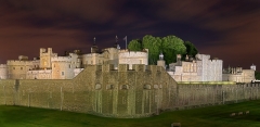 Tower London beleuchtet