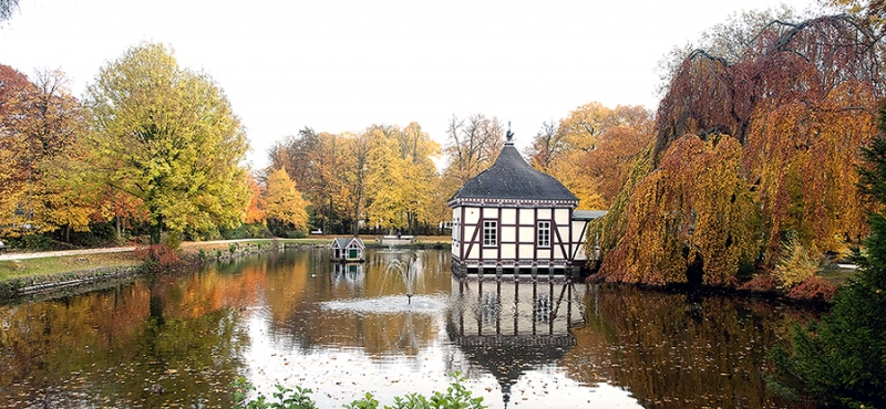 Stadtpark Stadthagen Herbst