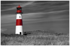 1815D-Leuchtturm-Sylt-SW-teilcoloriert-Kopie